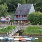 Pont-Aven : maison près du port